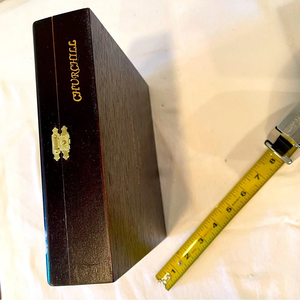 Rocky Patel Churchill Empty Cigar Box
